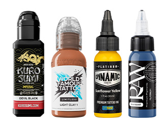 Inchiostri per Tatuaggi Vegani