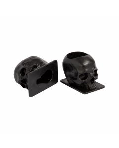 Confezione da 200 bicchieri per inchiostro Saferly Skull da 16 mm - Nero