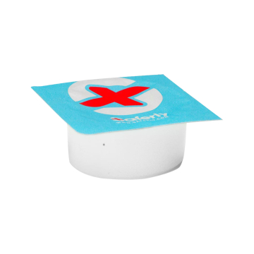 Scatola da 24 tappi per risciacquo sicuro con schiuma