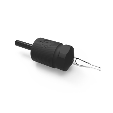 Scatola da 15 Grip/Tubi Monouso 30MM Black N Gold Legacy in Fibra di Carbonio - Round Cutback