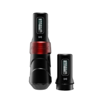 FK Irons Flux Max con 2x PowerBolt II - corsa 4,0mm - Rosso/Nero Yomico