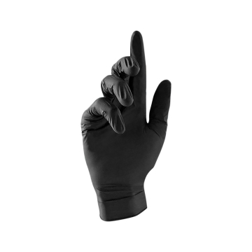 Scatola da 100 - Guanti in Nitrile Neri Unigloves Unicare