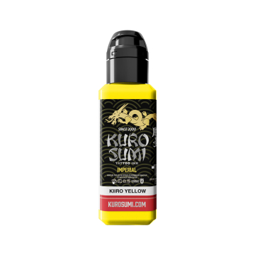 Kuro Sumi Imperial Tattoo Ink - Kiiro Yellow 44 ml