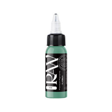 Inchiostro per tatuaggi Raw Pigments Platinum - Jade - 30ml