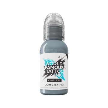 Inchiostro World Famous Limitless Tattoo Ink - Light Grey 1 v2 30 ml