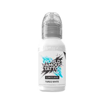 Inchiostro per tatuaggi World Famous Limitless - Turco White 30 ml