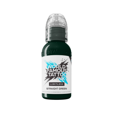 Inchiostro World Famous Limitless Tattoo - Straight Green 30 ml