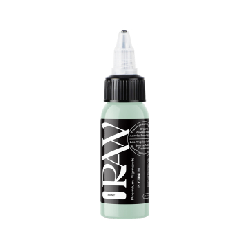Raw Pigments Platinum - Inchiostro per Tatuaggi Mint - 30ml