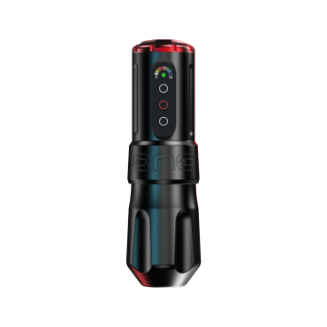Macchinetta per tatuaggi wireless FK Irons ONE - Carbone / Rubino