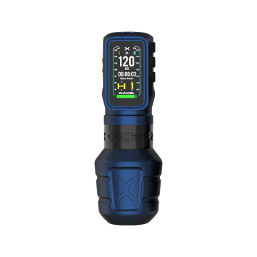 Macchina per tatuaggi wireless Ozer X Channel - Blu