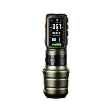 Macchina per tatuaggi wireless Ozer X Channel - Verde