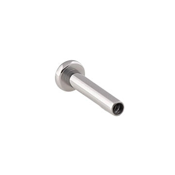 Perno labret con filettatura interna in titanio Tilum - Disco piatto - Versione 2