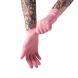 Scatola da 100 Guanti Rosa in Nitrile Saferly