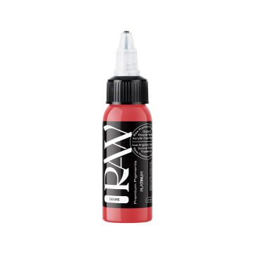 Inchiostro per tatuaggi Raw Pigments Platinum - Desire - 30ml