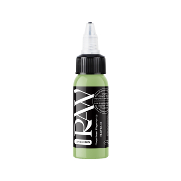 Inchiostro per tatuaggi Raw Pigments Platinum - Leprechaun - 30ml