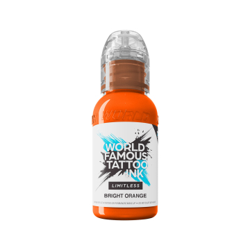 Inchiostro per tatuaggi World Famous Limitless - Bright Orange 30 ml