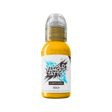 Inchiostro per tatuaggi World Famous Limitless - Gold 30 ml
