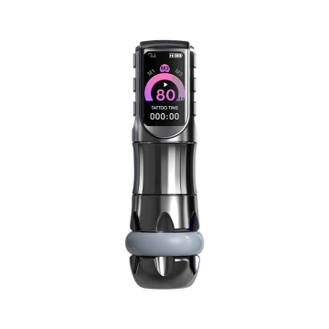 Macchina per tatuaggi Wireless OG Inspiration  - Grigio Nuvola con anelli multi-colore/dimensione - Corse 3,5mm