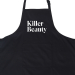 Grembiule Killer Beauty con tasca - Nero