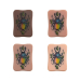 A Pound of Flesh Micros - The Small Square Plaque
