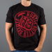 Maglietta Luxury Hustle Wear 'Hustle Butter Deluxe' Nera/Rossa