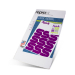 ReproFX Spirit Classic - Scatola da 100 Carta Ectografica da Stampante Termica Viola (21,5 x 35,5cm)