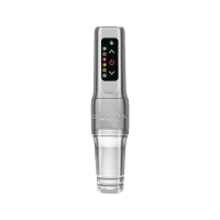 Microbeau Flux Mini Tattoo Machine con Powerbolt Mini aggiuntivo - Argento