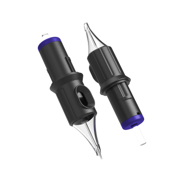 Scatola da 20 Cartucce con Ago Ghost Black - Round Liner Long Taper