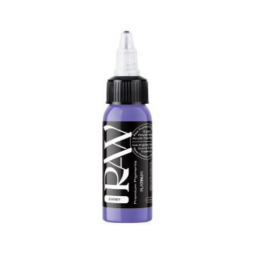Inchiostro per tatuaggi Raw Pigments Platinum - Barney - 30ml