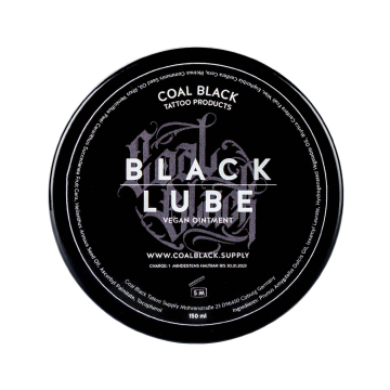 Coal Black - Unguento Vegano per tatuaggi  Black Lube 120 g