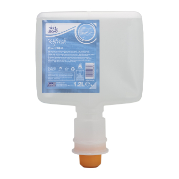 Deb Stoko Refresh Dispenser di sapone in schiuma trasparente  1,2 L