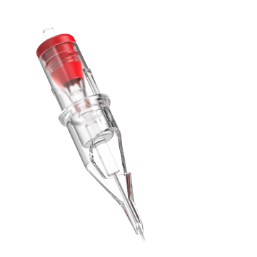 Box of 20 Ghost Nano Needle Cartridges Round Shader Long Taper