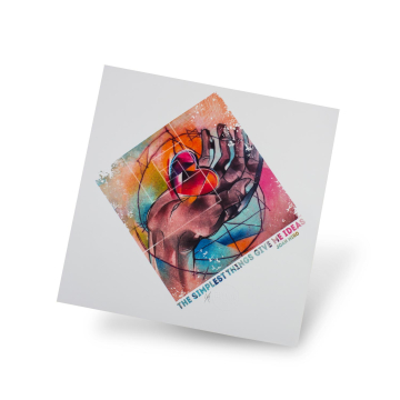 Stampa RemixIT Design (Ivana Tattoo Art) - Heart in Hand