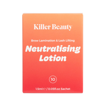 Killer Beauty Laminazione Sopracciglia e Lifting Ciglia - Passaggio 2: Lozione Neutralizzante