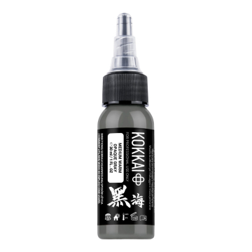 Kokkai Sumi Ink - Warm Opaque Grey - Medium