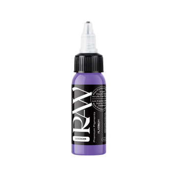 Inchiostro per tatuaggi Raw Pigments Platinum - Lavender - 30ml