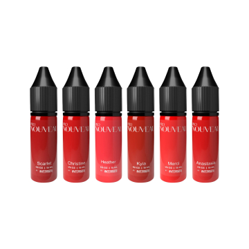 Pro Nouveau Pigmenti - Lips Collection Set 6x 15ml