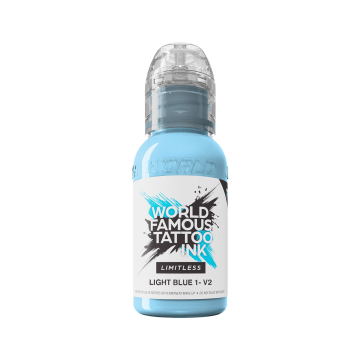 Inchiostro World Famous Limitless Tattoo - Light Blue 1 v2 30 ml