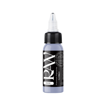 Raw Pigments Platinum - Inchiostro per Tatuaggi Mauve - 30ml