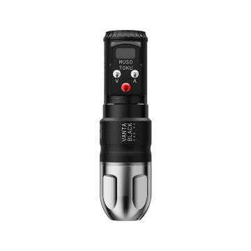 Musotoku Mercury - Macchina per tatuaggi wireless Vanta Black - 3,8 mm