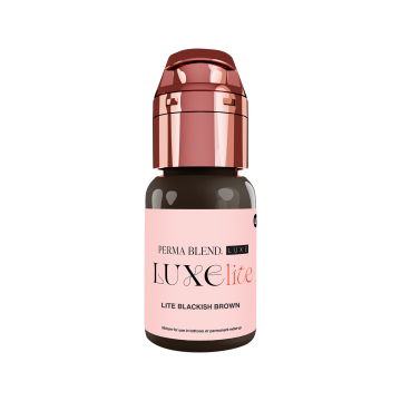 Inchiostro per PMU Perma Blend Luxe Lite - Lite Blackish Brown 15ml