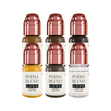 Perma Blend Luxe PMU -Set Restore Stevey G. - 6x 15 ml