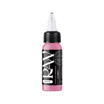 Raw Pigments Platinum - Inchiostro per Tatuaggi Pink Slip - 30ml