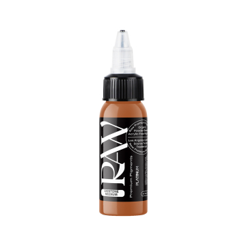 Raw Pigments Platinum - Inchiostro per Tatuaggi Skintone Medium - 30ml