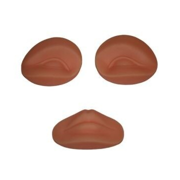 Occhi e Labbra di Ricambio per Testa di Pratica