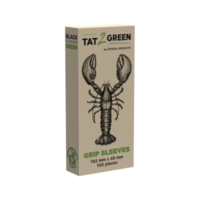 Confezione da 100 Tat2Green - Coperture Nere per Impugnature Protettive