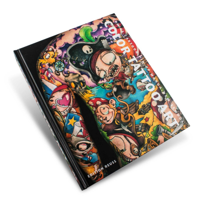 Libro Color Tattoo Art: Comics, Cartoon, Pin-Up, Manga + New School - Edition Reuss
