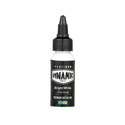 Platinum by Dynamic Tattoo Ink - Bright White 30 ml