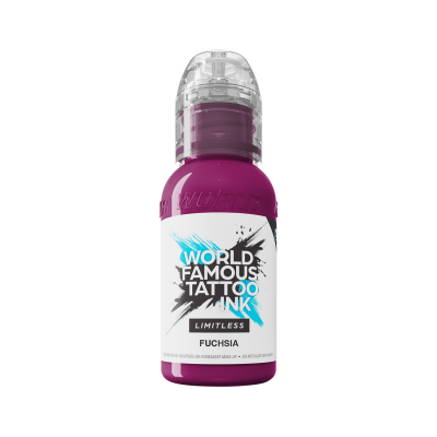 Inchiostro per tatuaggi World Famous Limitless - Fucsia 30 ml