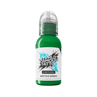 Inchiostro Per Tatuaggi World Famous Limitless - Mattia's Green 30 ml